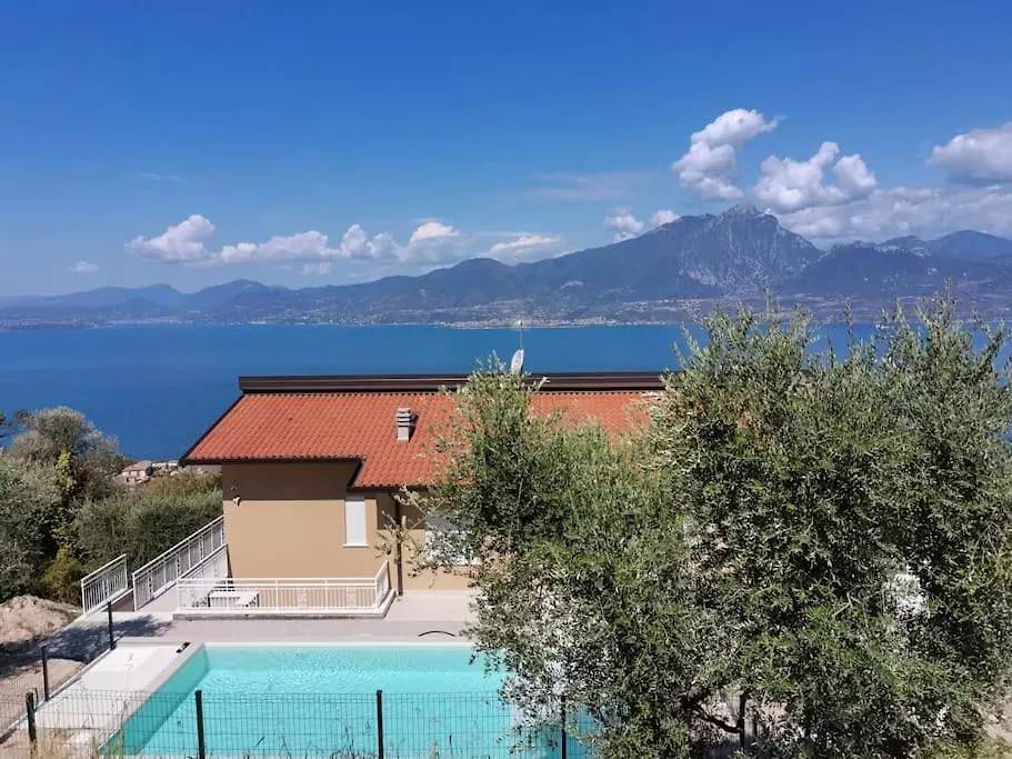 Villa Malu - Apt Luisa Piscina E Vista Lago Torri Del Benaco